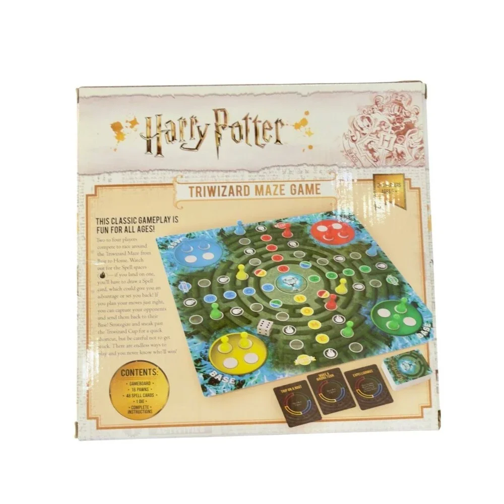 Wizarding World of Harry Potter Triwizard Maze Board Game 2nd Edition. NEW.